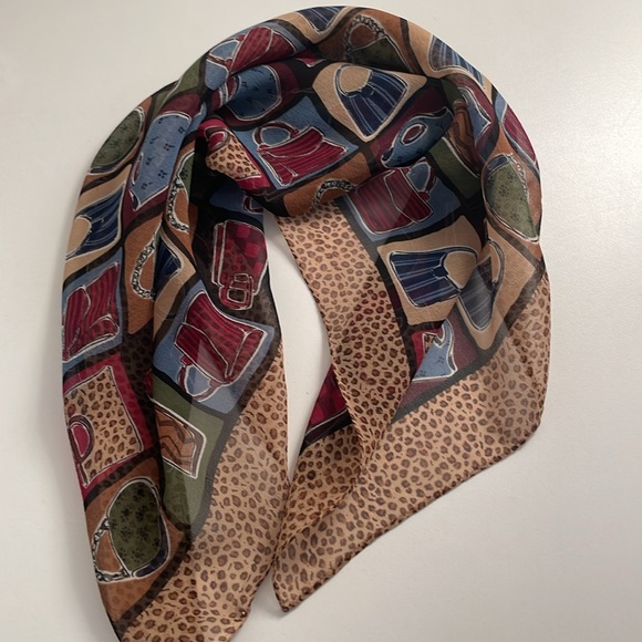 Talbots Silk Scarf - Picture 4 of 8